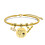 Modisches geometrisches Schlangenkettenarmband für-17 Gold 1