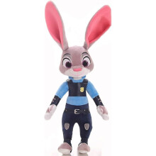 Judy Hopps Stuffed Plush Toys Gifts for Friends Family Kids 15'' Height (Judy Hopps 1 Piece)