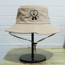 (Brown, One Size) Un Verano Sin Ti Fisherman's Hat European American Bad Bunny Big-brimmed Sun Hat Men UV Protection