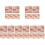 25Pcs Decorative Dollhouse Floor Sheets Self-Adhesive Wood 1