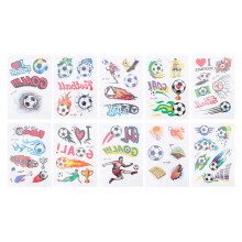 20Sheets Creative Football Tattoos Decal Set Waterproof Body Stickers