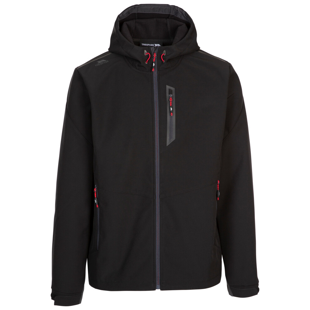 Trespass (M, ) Mens Softshell Jacket - Marlon B Black