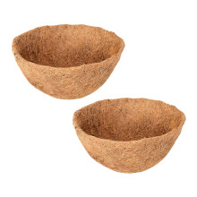 Decorative Iron Plant Holder Outdoor Coconuts Hanging-14 inches