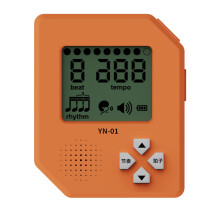 Battery Operated Metronome for Extended Music Event-orang color