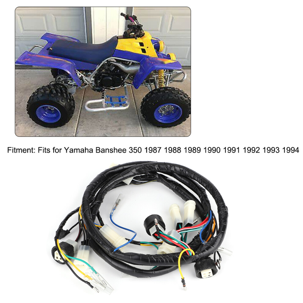 Yamaha Banshee 350 Wire Harness 2Gu-82590-10-00 7444352706914