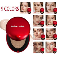 (29N) Waterproof Long-lasting Sunscreen Cushion Foundation Full Coverage Concealer Matte Finish Natural Shade Compact
