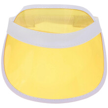 Wide Brim Cap for Women Sun Visor Hat Park Hiking Sun Protection Retro Design Plastic 1Set