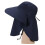 Protective with Hat for Sun Protection 1 Piece in Dark Blue 1