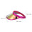 Beach Hat Rosy Color Empty Hat for Outdoor Sun Protection 1