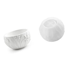 Handmade Silicone Flower Mould For Crafting Artistic Concrete