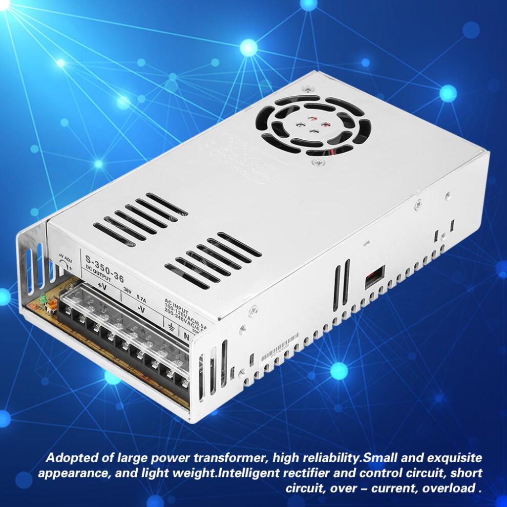 36V 350W AC Power Supply S-350-36 10A