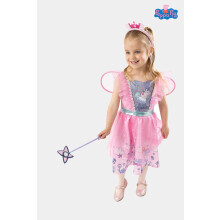 (1-2 Years) Peppa Pig 4 Piece Costume (Girls Pink)