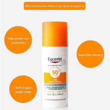 2pcs Eucerin Sun Oil Control Dry Touch Gel Cream Ultra Light Spf50 50ml