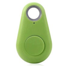 Mini Wireless Bluetooth GPS Tracker - Anti-Lost Smart Tag Locator for Keys, Wallet & Bag (1-Piece Green)