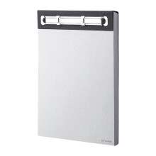 Bloc-notes doublés polyvalents, carnet de notes-gris argenté