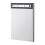 Bloc-notes doublés polyvalents, carnet de notes-gris argenté 1