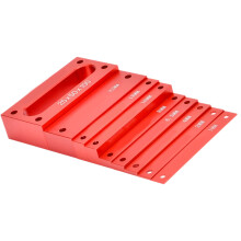 Height Gauge Block Set Aluminum Alloy-9 piece set of metri