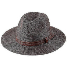 (59cm, Brown01) 56-58-59-60CM New Natural Panama Soft Shaped Straw Hat Summer Women/Men Wide Brim Beach Sun Cap UV Protection Fedora Hat