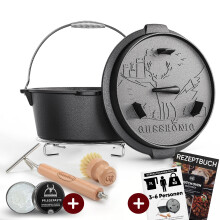 (7L, Ohne Füße) GUSSKÖNIG Dutch Oven Set