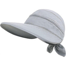 (Grey) Hats For Women Upf 50+ Uv Sun Protective Convertible Beach Visor Hat