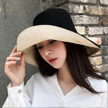 Women's Packable Reversible Bucket Hat UV Sun Protection Wide Brim Summer Beach Cap