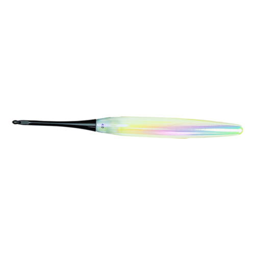 Aluminium Crochet Hook with Ergonomic Acrylic Handle for-4.0mm
