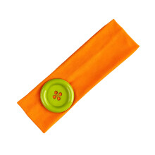 Stijlvolle elastische haarband met groot knoopontwerp-15