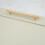(160mm Handle) Gold Brass Reeded Kitchen Cabinet Handle 2