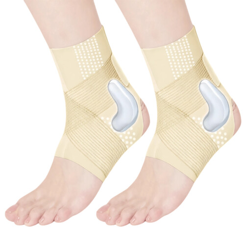 Adjustable Sports Ankle Wrap Stabilizes Joint-color L