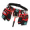 Cloth Fabric Multi Compartment Tool Bag With Magnet Area-Red 1