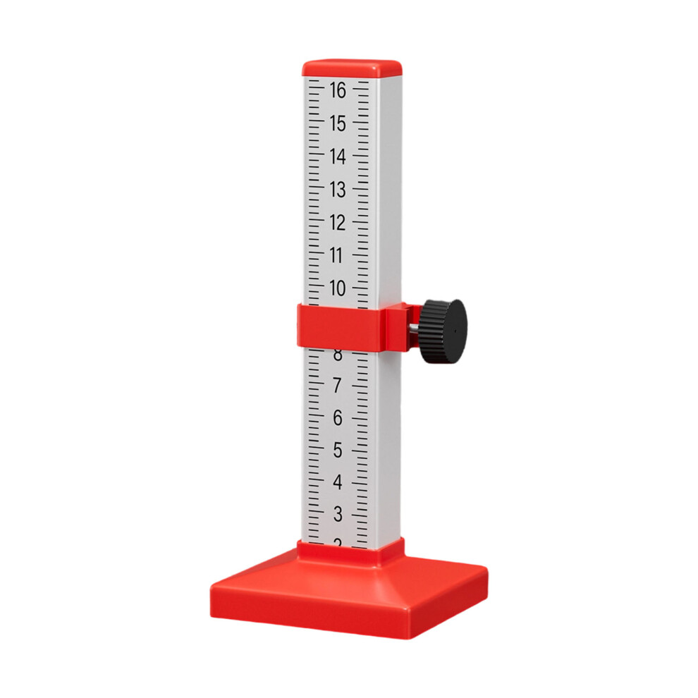 Professional Zinc Alloy Abs Level Gauge Strong-Red Height Ruler 7627001635180
