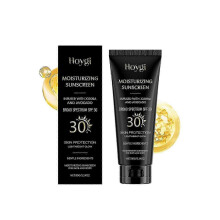 Moisturizing Sunscreen SPF 30 with Jojoba & Avocado Oil - Broad Spectrum UVA/UVB Protection, Non-Whitening, Lightweight for Face & Body