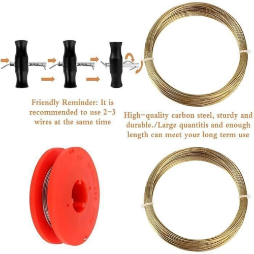 Windshield Removal Kit, Windshield Puller Tool, Car Windshield Removal, Cutting Wires and Window Handles 2