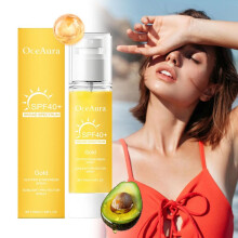 (WHITE, 50ml) Strong Sunscreen Spray Face Body Fast Absorbing Refreshing Non-Sticky UV Protection Anti-Oxidation Sunblock Spray