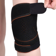 High Performances Sports Knee Pads Reinforced Knee Guard-Black