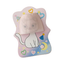 Funny Cats Refrigerator Magnets Night Light Fridge Magnets-Pink