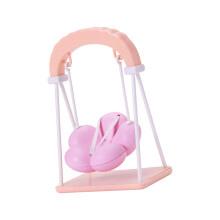 Adorable Toy Swing For Collectible Dolls 6 Inches-pink swing