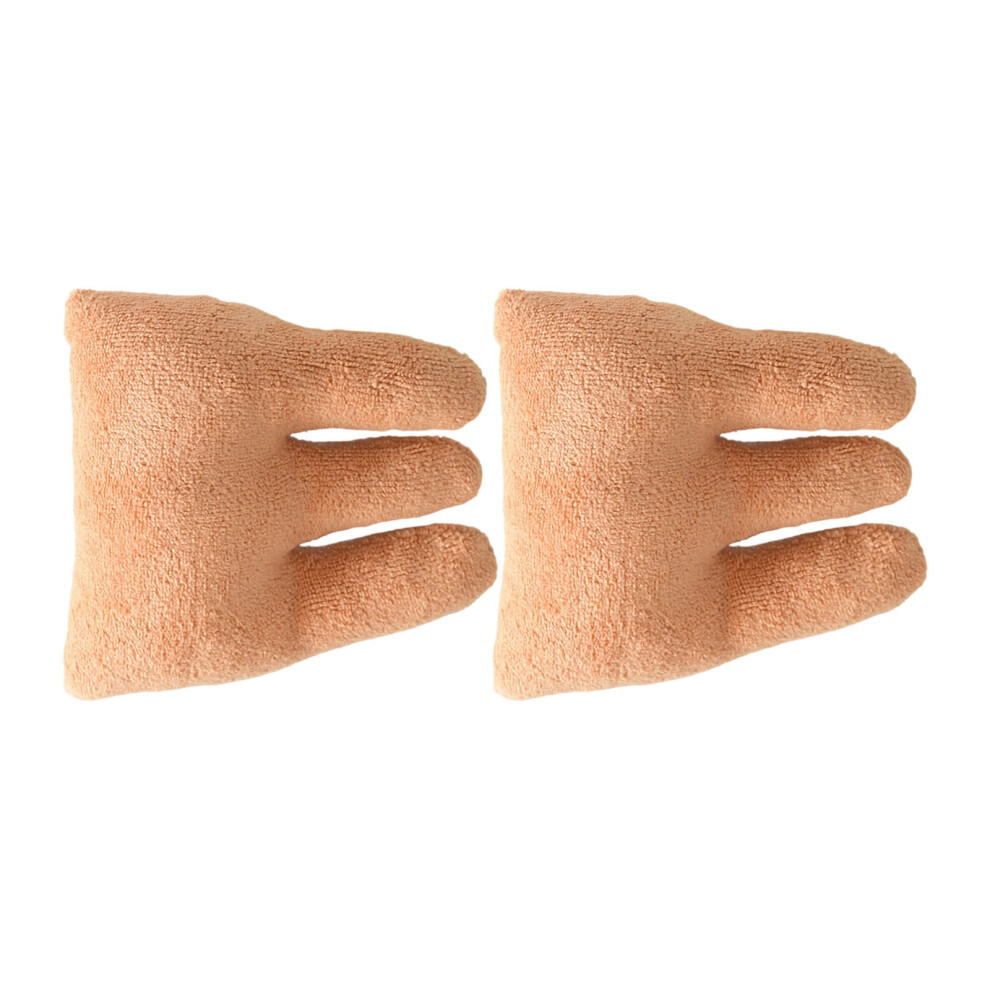 2Pcs Finger Contracture Cushion Finger-Yellow Three Fingers 7754004196117
