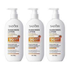 1/2/3PCS Spf 90+ Sunscreen for Face Whole Body Use Protector Solar UV Resistant Repairing Solar Blocker Facial Sunscreen lotion 220ml