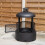 Smart Garden Products 80cm Black Steel Firedancer Chiminea Fire Pit with Fire Poker 3