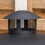 Smart Garden Products 80cm Black Steel Firedancer Chiminea Fire Pit with Fire Poker 5