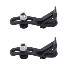 Clip de microphone à tambour, 2 pièces, support de-2 pièces