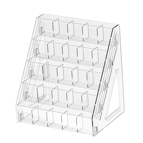 Platzsparender vertikaler Karten-Organizer-Ständer,-3