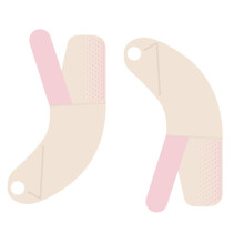 Practical Wrist Guard Fabric Texture for Tennis Gym-Khaki