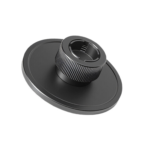 Magnetic Attachment Ball Head Socket for Phone Holders-Black