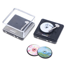 1:12 Scale Miniature Record Player For Dollhouses Alloy