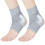 Comfortable Ankle Sleeve Sports Ankle Support Suitable-grey M 1