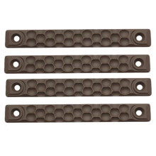 4 stuks nylon handguard cover rails antislip-B 12 cm zandkleur