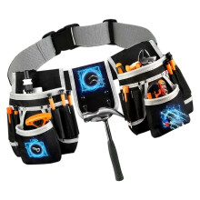 Elektricienstas Ergonomische gereedschapsriem met-Grijs