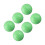 6 Fluorescent Golf Balls Night Use 1
